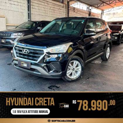 HYUNDAI CRETA 1.6 16V FLEX ATTITUDE MANUAL